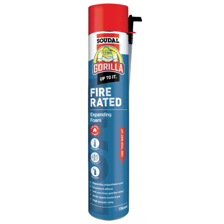 Gorilla Fire Rated Expanding Foam Ml Aerosol Trade Products