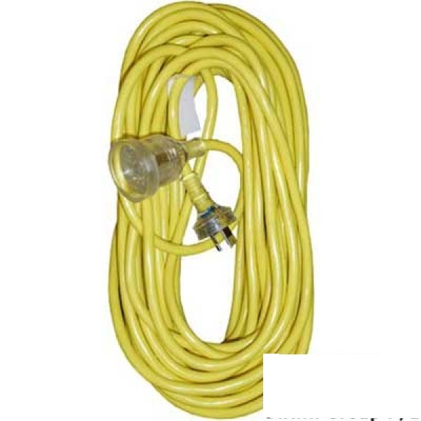 Extension Lead 15Amp - 20 metre Yellow