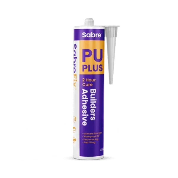 SabreFix PU Plus 2HR Construction Adhesive 310ml (Box of 12)