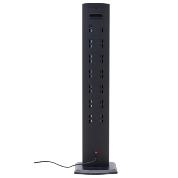 2000W Carbon Series Radiant Free Standing Vertical Heater, 240V with Remote Control - Image 2