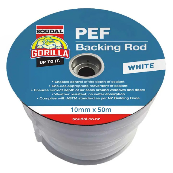 Gorilla PEF Backing Rod 10mm x 50m