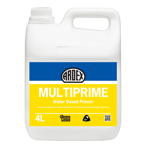 Ardex Multiprime Water-Based Primer 4 litre